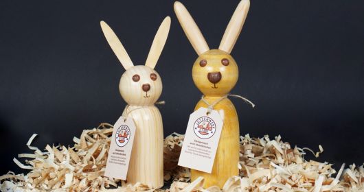 Heimische Osterhasen von Lützenwerk